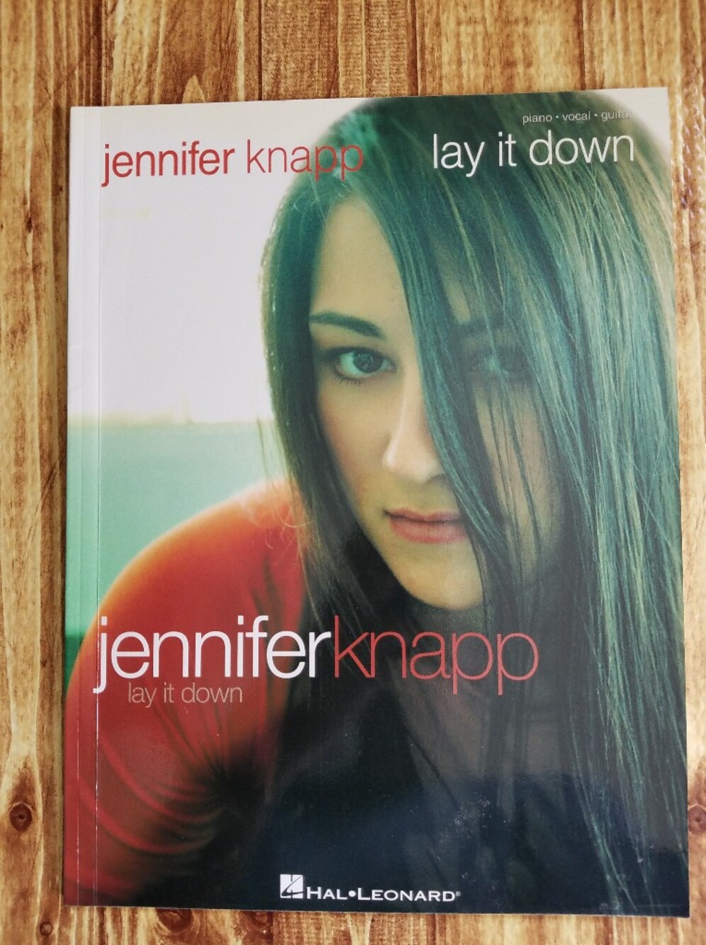 Jennifer Knapp "Lay It Down" Songbook Sheet Music Hal Leonard Piano/Guitar/Vocal
